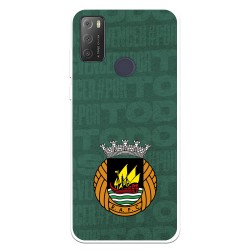 Funda para Samsung Galaxy M02s Oficial del Rio Ave FC Escudo Fondo Verde - Licencia Oficial del Rio Ave FC