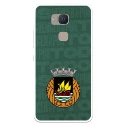 Funda para BQ Aquaris Vs Oficial del Rio Ave FC Escudo Fondo Verde - Licencia Oficial del Rio Ave FC