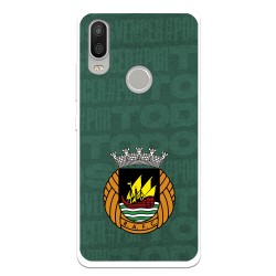 Funda para BQ Aquaris X2 Pro Oficial del Rio Ave FC Escudo Fondo Verde - Licencia Oficial del Rio Ave FC