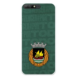 Funda para Honor 7A Oficial del Rio Ave FC Escudo Fondo Verde - Licencia Oficial del Rio Ave FC