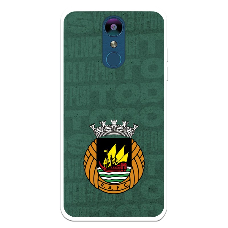 Funda para LG K8 2018 Oficial del Rio Ave FC Escudo Fondo Verde - Licencia Oficial del Rio Ave FC