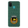 Funda para Samsung Galaxy M30s Oficial del Rio Ave FC Escudo Fondo Verde - Licencia Oficial del Rio Ave FC