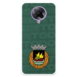 Funda para Xiaomi Poco F2 Pro Oficial del Rio Ave FC Escudo Fondo Verde - Licencia Oficial del Rio Ave FC