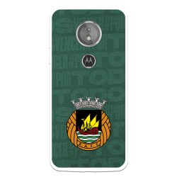 Funda para Motorola Moto G6 Play Oficial del Rio Ave FC Escudo Fondo Verde - Licencia Oficial del Rio Ave FC