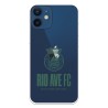 Funda para iPhone 12 Mini del Rio Ave FC Escudo Leather Case Negra Escudo Leather Case Negra - Licencia Oficial Rio Ave FC