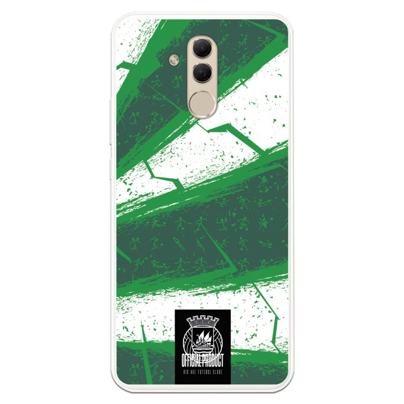 Funda para Huawei Mate 20 Lite del Rio Ave FC Líneas Verdes y Blancas Líneas Verdes y Blancas - Licencia Oficial Rio Ave FC