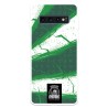 Funda para Samsung Galaxy S10 Plus del Rio Ave FC Líneas Verdes y Blancas Líneas Verdes y Blancas - Licencia Oficial Rio Ave FC