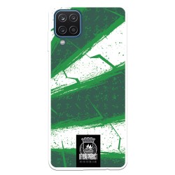 Funda para Samsung Galaxy A12 del Rio Ave FC Líneas Verdes y Blancas Líneas Verdes y Blancas - Licencia Oficial Rio Ave FC