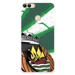 Funda para Huawei P Smart del Rio Ave FC Escudo Fondo Verde y Blanco Escudo Fondo Verde y Blanco - Licencia Oficial Rio Ave FC