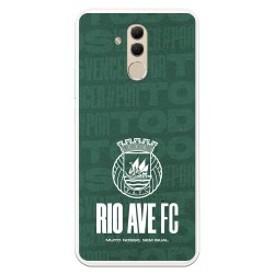 Funda para Huawei Mate 20 Lite del Rio Ave FC Escudo Blanco Escudo Blanco - Licencia Oficial Rio Ave FC