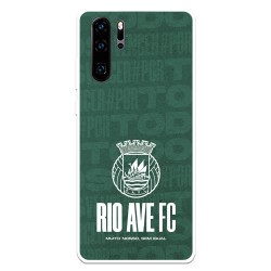 Funda para Huawei P30 Pro del Rio Ave FC Escudo Blanco Escudo Blanco - Licencia Oficial Rio Ave FC