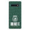 Funda para Samsung Galaxy S10 Plus del Rio Ave FC Escudo Blanco Escudo Blanco - Licencia Oficial Rio Ave FC