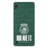 Funda para Samsung Galaxy A10 del Rio Ave FC Escudo Blanco Escudo Blanco - Licencia Oficial Rio Ave FC