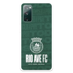 Funda para Samsung Galaxy S20 FE del Rio Ave FC Escudo Blanco Escudo Blanco - Licencia Oficial Rio Ave FC