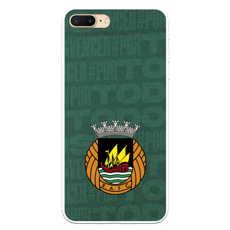 Funda para iPhone 7 Plus del Rio Ave FC Escudo Fondo Verde Escudo Fondo Verde - Licencia Oficial Rio Ave FC