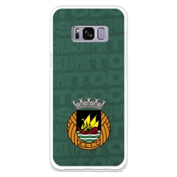 Funda para Samsung Galaxy S8 del Rio Ave FC Escudo Fondo Verde Escudo Fondo Verde - Licencia Oficial Rio Ave FC