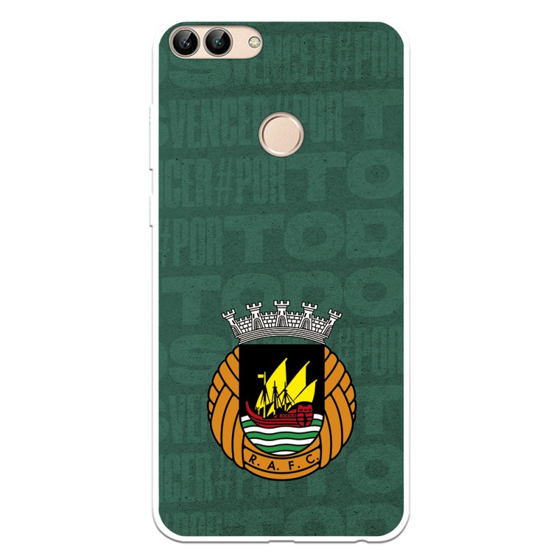 Funda para Huawei P Smart del Rio Ave FC Escudo Fondo Verde Escudo Fondo Verde - Licencia Oficial Rio Ave FC