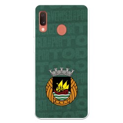 Funda para Samsung Galaxy A20e del Rio Ave FC Escudo Fondo Verde Escudo Fondo Verde - Licencia Oficial Rio Ave FC