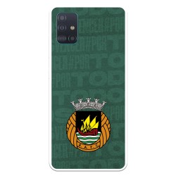 Funda para Samsung Galaxy A51 del Rio Ave FC Escudo Fondo Verde Escudo Fondo Verde - Licencia Oficial Rio Ave FC