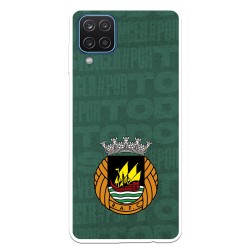 Funda para Samsung Galaxy A12 del Rio Ave FC Escudo Fondo Verde Escudo Fondo Verde - Licencia Oficial Rio Ave FC