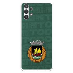 Funda para Samsung Galaxy A32 5G del Rio Ave FC Escudo Fondo Verde Escudo Fondo Verde - Licencia Oficial Rio Ave FC