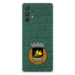 Funda para Samsung Galaxy A32 4G del Rio Ave FC Escudo Fondo Verde Escudo Fondo Verde - Licencia Oficial Rio Ave FC