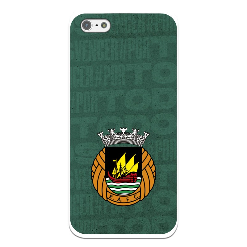 Funda para iPhone 5 del Rio Ave FC Escudo Fondo Verde Escudo Fondo Verde - Licencia Oficial Rio Ave FC