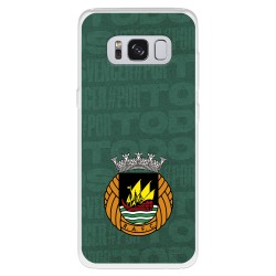 Funda para Samsung Galaxy S8 Plus del Rio Ave FC Escudo Fondo Verde Escudo Fondo Verde - Licencia Oficial Rio Ave FC