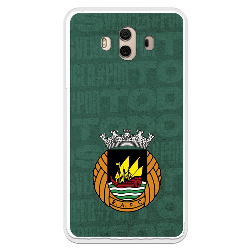 Funda para Huawei Mate 10 del Rio Ave FC Escudo Fondo Verde Escudo Fondo Verde - Licencia Oficial Rio Ave FC