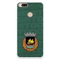 Funda para Xiaomi Mi A1 del Rio Ave FC Escudo Fondo Verde Escudo Fondo Verde - Licencia Oficial Rio Ave FC