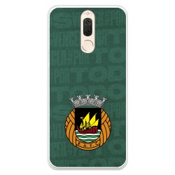 Funda para Huawei Mate 10 Lite del Rio Ave FC Escudo Fondo Verde Escudo Fondo Verde - Licencia Oficial Rio Ave FC