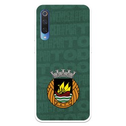 Funda para Xiaomi Mi 9 del Rio Ave FC Escudo Fondo Verde Escudo Fondo Verde - Licencia Oficial Rio Ave FC