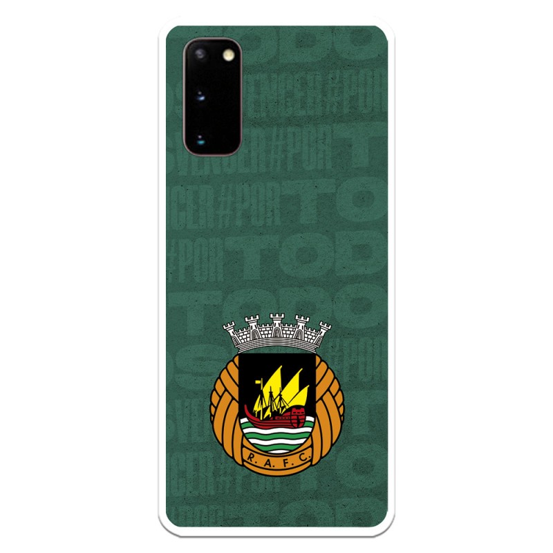 Funda para Samsung Galaxy S20 del Rio Ave FC Escudo Fondo Verde Escudo Fondo Verde - Licencia Oficial Rio Ave FC