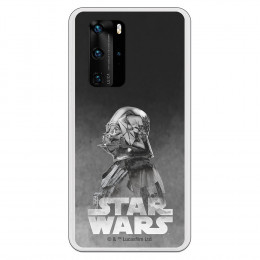 Funda para Huawei P40 Oficial de Star Wars Darth Vader Fondo negro - Star Wars