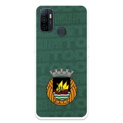 Funda para Oppo A53 del Rio Ave FC Escudo Fondo Verde Escudo Fondo Verde - Licencia Oficial Rio Ave FC