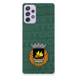 Funda para Samsung Galaxy A72 5G del Rio Ave FC Escudo Fondo Verde Escudo Fondo Verde - Licencia Oficial Rio Ave FC