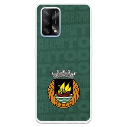 Funda para Oppo A74 4G del Rio Ave FC Escudo Fondo Verde Escudo Fondo Verde - Licencia Oficial Rio Ave FC