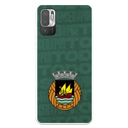 Funda para Xiaomi Redmi Note 10 5G del Rio Ave FC Escudo Fondo Verde Escudo Fondo Verde - Licencia Oficial Rio Ave FC