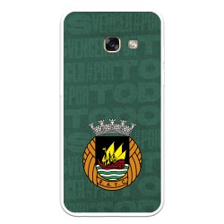 Funda para Samsung Galaxy A3 2017 del Rio Ave FC Escudo Fondo Verde Escudo Fondo Verde - Licencia Oficial Rio Ave FC