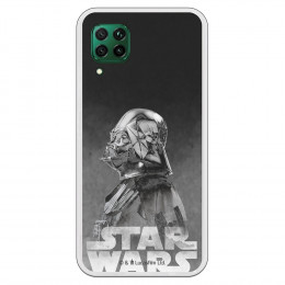 Funda para Huawei P40 Lite Oficial de Star Wars Darth Vader Fondo negro - Star Wars