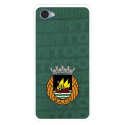 Funda para LG Q6 del Rio Ave FC Escudo Fondo Verde Escudo Fondo Verde - Licencia Oficial Rio Ave FC