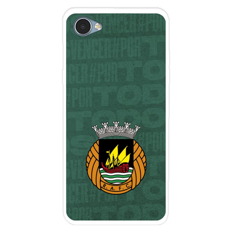 Funda para LG Q6 del Rio Ave FC Escudo Fondo Verde Escudo Fondo Verde - Licencia Oficial Rio Ave FC