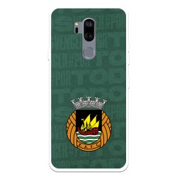 Funda para LG G7 del Rio Ave FC Escudo Fondo Verde Escudo Fondo Verde - Licencia Oficial Rio Ave FC