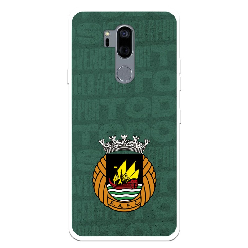 Funda para LG G7 del Rio Ave FC Escudo Fondo Verde Escudo Fondo Verde - Licencia Oficial Rio Ave FC