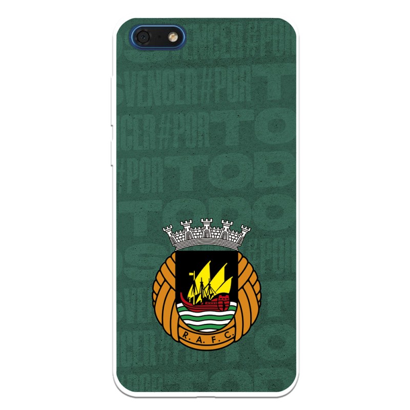 Funda para Honor 7S del Rio Ave FC Escudo Fondo Verde Escudo Fondo Verde - Licencia Oficial Rio Ave FC