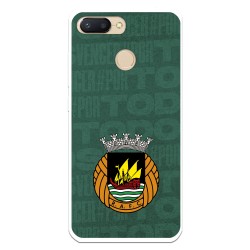 Funda para Xiaomi Redmi 6 del Rio Ave FC Escudo Fondo Verde Escudo Fondo Verde - Licencia Oficial Rio Ave FC