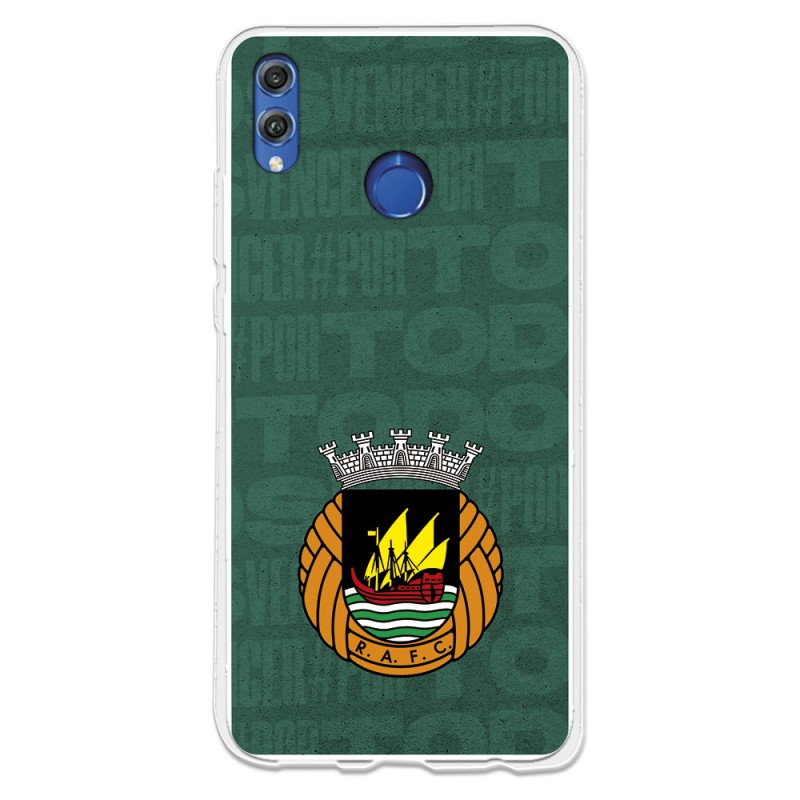 Funda para Honor 8X del Rio Ave FC Escudo Fondo Verde Escudo Fondo Verde - Licencia Oficial Rio Ave FC