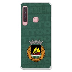 Funda para Samsung Galaxy A9 2018 del Rio Ave FC Escudo Fondo Verde Escudo Fondo Verde - Licencia Oficial Rio Ave FC