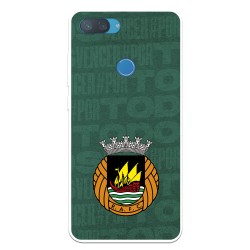 Funda para Xiaomi Mi 8 Lite del Rio Ave FC Escudo Fondo Verde Escudo Fondo Verde - Licencia Oficial Rio Ave FC