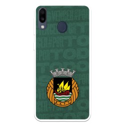 Funda para Samsung Galaxy M20 del Rio Ave FC Escudo Fondo Verde Escudo Fondo Verde - Licencia Oficial Rio Ave FC